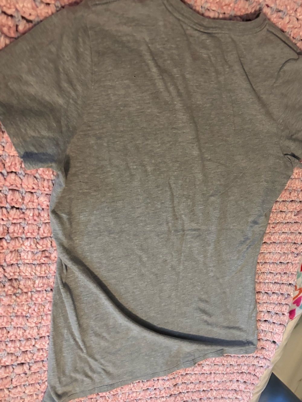 The North Face Heather Gray Logo T-Shirt - Picture 4 of 6
